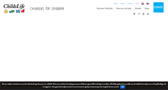 Desktop Screenshot of childslife.nl